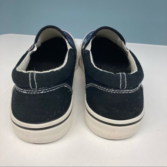 THE JOKER Sz 9 Harley Quinn Slip-On Sneakers Colourful Comfort Shoes - Picture 7 of 12